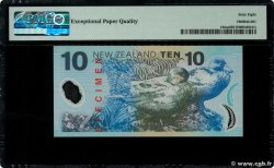 10 Dollars Spécimen NEW ZEALAND  1999 P.186as UNC