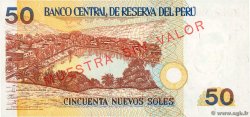 50 Nuevos Soles Spécimen PERú  1995 P.160s FDC