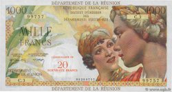 20 NF sur 1000 Francs ISLA DE LA REUNIóN  1971 P.55b SC+