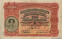 500 Francs SWITZERLAND  1928 P.36a F