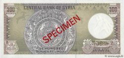 500 Pounds Spécimen SYRIE  1990 P.105es pr.NEUF