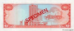 1 Dollar Spécimen TRINIDAD E TOBAGO  1985 P.36cs FDC