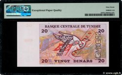 20 Dinars Spécimen TUNESIEN  1992 P.88s ST