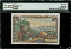500 Francs CAMERúN  1962 P.11 MBC