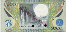 5000 Pesos Oro Spécimen COLOMBIA  1997 P.447as q.FDC