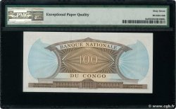 100 Francs REPúBLICA DEMOCRáTICA DEL CONGO  1961 P.006a FDC