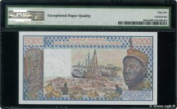 5000 Francs ESTADOS DEL OESTE AFRICANO  1981 P.407Dc FDC
