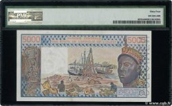 5000 Francs Spécimen ESTADOS DEL OESTE AFRICANO  1984 P.407Dds FDC