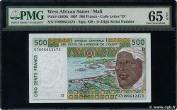 500 Francs WEST AFRIKANISCHE STAATEN  1997 P.410Dh ST