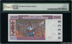 2500 Francs WEST AFRIKANISCHE STAATEN  1994 P.412Dc ST