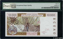 10000 Francs ESTADOS DEL OESTE AFRICANO  1996 P.414Dd FDC