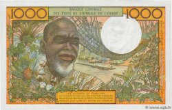 1000 Francs WEST AFRICAN STATES  1977 P.803Tm AU+