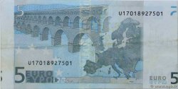 5 Euro Fauté EUROPE  2002 P.01u TTB