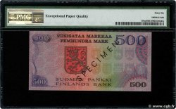500 Markkaa Spécimen FINLANDE  1975 P.110s pr.NEUF