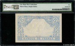 5 Francs BLEU FRANKREICH  1915 F.02.27 VZ+