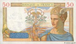 50 Francs CÉRÈS FRANKREICH  1935 F.17.06 fVZ