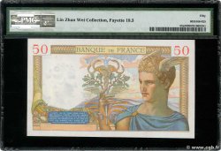 50 Francs CÉRÈS modifié FRANCIA  1937 F.18.03 EBC+