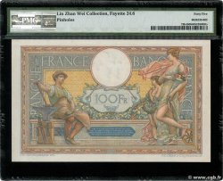 100 Francs LUC OLIVIER MERSON grands cartouches FRANCIA  1927 F.24.06 SPL