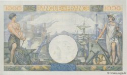 1000 Francs COMMERCE ET INDUSTRIE FRANCIA  1944 F.39.09 SC+