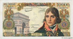 10000 Francs BONAPARTE FRANCIA  1958 F.51.13 EBC