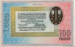 100 Francs BON DE SOLIDARITÉ Annulé FRANCE regionalism and miscellaneous  1941 KL.10B UNC-