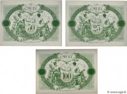 25, 50 et 100 Francs Lot FRANCE Regionalismus und verschiedenen Nice 1930  ST
