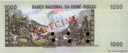 1000 Pesos Spécimen GUINEA-BISSAU  1975 P.08s FDC
