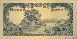 2500 Rupiah INDONESIA  1957 P.054a SC