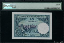 10 Francs MADAGASCAR  1937 P.036 FDC