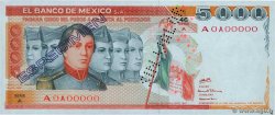 5000 Pesos Spécimen MEXIQUE  1980 P.071s pr.NEUF