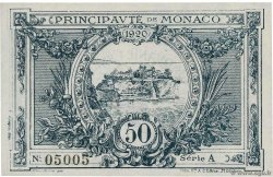 50 Centimes MONACO  1920 P.03 FDC