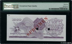 1000 Francs Épreuve RWANDA BURUNDI  1960 P.07cts FDC
