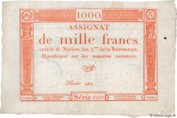 1000 Francs FRANCE  1795 Ass.50a