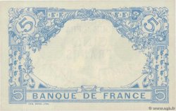 5 Francs BLEU FRANKREICH  1916 F.02.46 fST