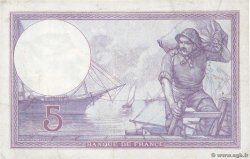 5 Francs FEMME CASQUÉE FRANKREICH  1919 F.03.03 fVZ