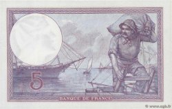 5 Francs FEMME CASQUÉE FRANCIA  1920 F.03.04 SC+
