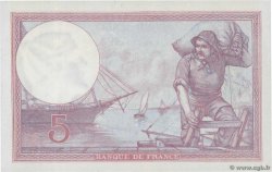 5 Francs FEMME CASQUÉE FRANCE  1927 F.03.11 NEUF