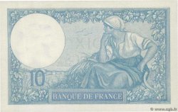 10 Francs MINERVE FRANKREICH  1925 F.06.09 fST+