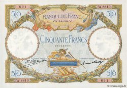 50 Francs LUC OLIVIER MERSON type modifié FRANCIA  1931 F.16.02 AU