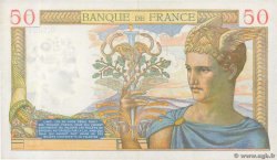 50 Francs CÉRÈS modifié FRANCIA  1940 F.18.42 EBC+