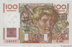 100 Francs JEUNE PAYSAN FRANKREICH  1950 F.28.26 ST