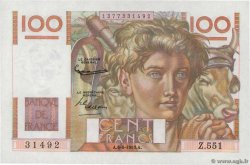 100 Francs JEUNE PAYSAN FRANCE  1953 F.28.38 NEUF
