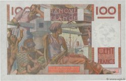 100 Francs JEUNE PAYSAN filigrane inversé FRANCE  1952 F.28bis.01 AU