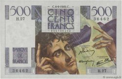 500 Francs CHATEAUBRIAND FRANCE  1945 F.34.02 UNC