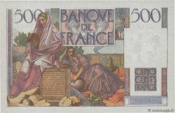 500 Francs CHATEAUBRIAND FRANKREICH  1952 F.34.10 fST