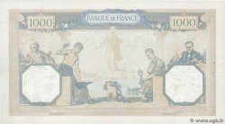 1000 Francs CÉRÈS ET MERCURE FRANCE  1936 F.37.09 XF