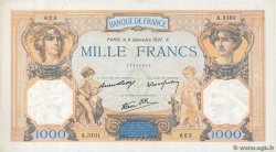 1000 Francs CÉRÈS ET MERCURE type modifié FRANCE  1937 F.38.06 SUP