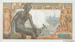1000 Francs DÉESSE DÉMÉTER FRANKREICH  1942 F.40.09 ST