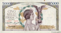 5000 Francs VICTOIRE FRANCIA  1934 F.44.01 MBC