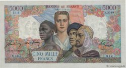 5000 Francs EMPIRE FRANÇAIS FRANCIA  1947 F.47.59 SPL+
